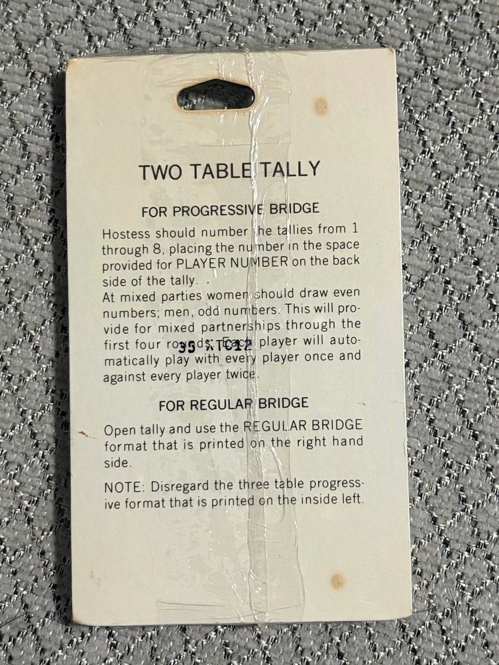 Vintage Hallmark Plans-A-Party Bridge Table Tallies Christmas Lot of 16 USA